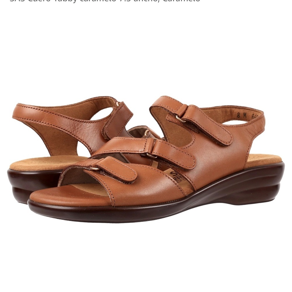SAS TABBY Comfort Leather Sandals – Supportive & Stylish Size 8.5